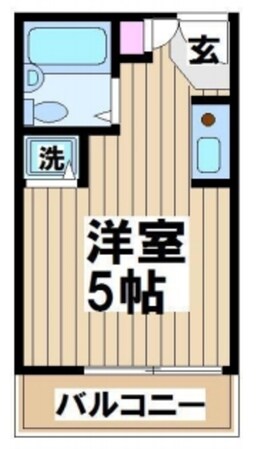 コーポ久松の物件間取画像